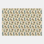 Personalized Western Cowboy Inpakpapier Vel (Voorkant 2)
