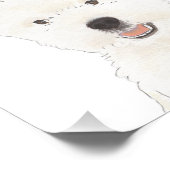 Personalized Westie West Highland Terrier Art Foto Afdruk (Hoek)