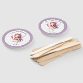 Personalized Whimsical Floral Fairy  Handwaaier (Niet-gemonteerd)