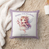 Personalized Whimsical Floral Fairy  Kussen (Deken)