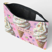 Personalized  Whimsical Pastel Ice Cream Dream  Etui (Open)