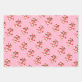 Personalized Whimsical Wiener Dog Holiday Inpakpapier Vel (Voorkant)