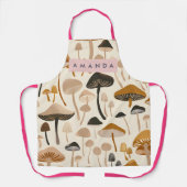 Personalized Whimsical Woodland Mushroom Schort (Voorkant)