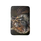 Personalized Wild Animal Tiger Badmat (Voorkant Verticaal)