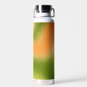 Personalized Wild Rusty Olive Green Waterfles (Achterkant)