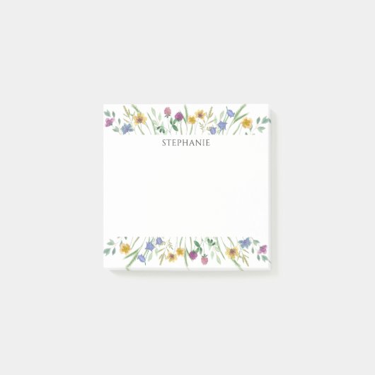 Personalized Wildflower Notes (Voorkant)