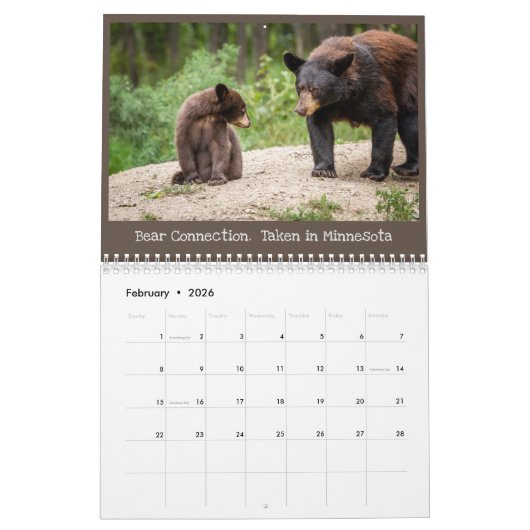 Personalized Wildlife Calendar 2023 Kalender (Feb 2026)