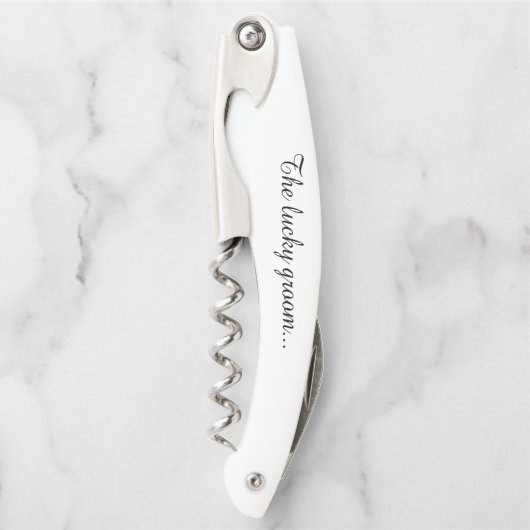 Personalized Wine Bottle Opener (Voorkant)