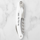  Personalized Wine Bottle Opener (Achterkant)
