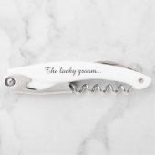 Personalized Wine Bottle Opener (Voorkant)