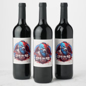 personalized wine bottle wijn etiket (Flessen)