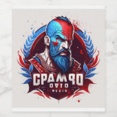 personalized wine bottle wijn etiket (Enkel label)