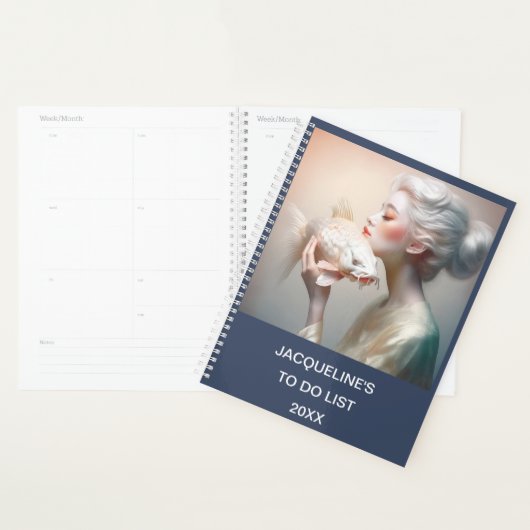 Personalized Winter Image To Do List Planner (Display)
