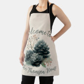 Personalized Winter Pinecone Family Design Schort (Insitu)