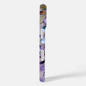 Personalized Wisteria Floral Phone Case (Achterkant / Rechts)