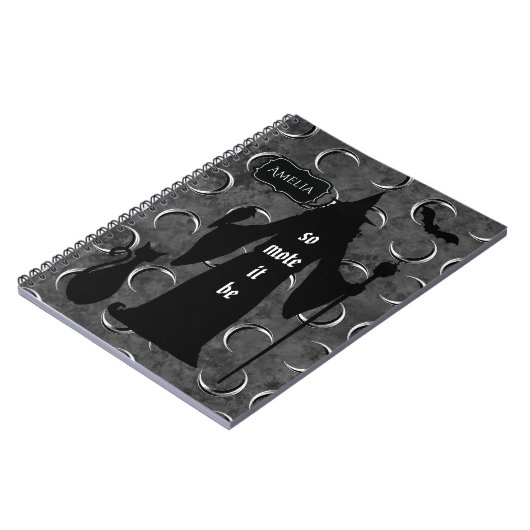 Personalized Witch Notitieboek Journal (Linkerzijde)