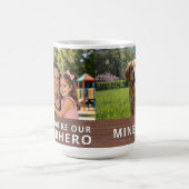 Personalized with 2 Photos and Text Koffiemok (Center)