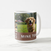 Personalized with 2 Photos and Text Koffiemok (Voorkant rechts)