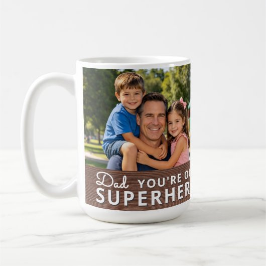 Personalized with 2 Photos and Text Koffiemok (Links)