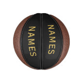 Personalized With Last Name or Nickname on Them Basketbal (Verticaal)