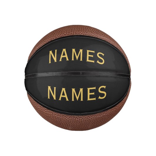 Personalized With Last Name or Nickname on Them Basketbal (Voorkant)
