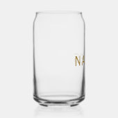 Personalized With Last Name or Nickname on Them Blikvorm Glas (Rechts)