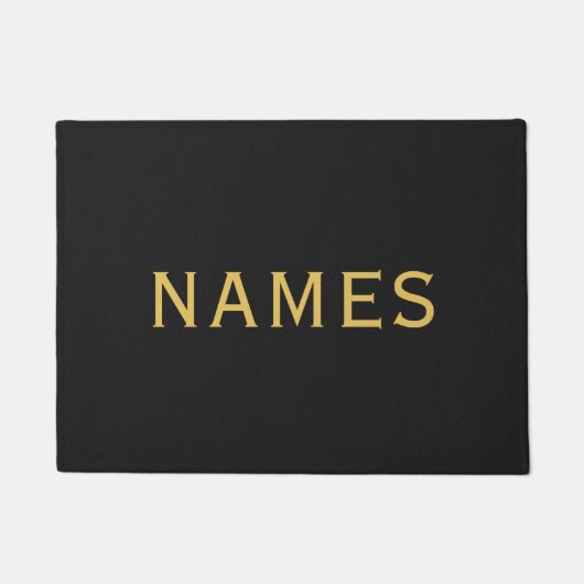 Personalized With Last Name or Nickname on Them Deurmat (Voorkant)