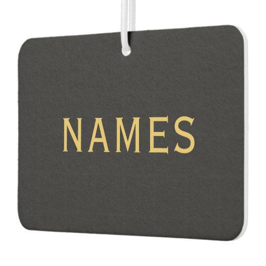 Personalized With Last Name or Nickname on Them Luchtverfrisser (Links)