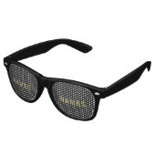 Personalized With Last Name or Nickname on Them Retro Zonnebril (Gekanteld)