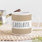 Personalized With Name Custom Latte Koffiemok