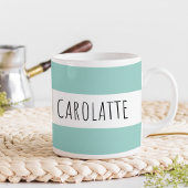 Personalized With Name Custom Mint Koffiemok