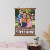 Personalized with photo and text hangend wandkleed (Slaapkamer)