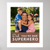 Personalized with photo and text poster (Voorkant)