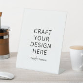 Personalized with Your Design, Logo, Message  Reclamebord Met Voetstuk (Insitu)