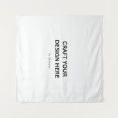 Personalized with Your Design, Logo, or Message  Wandkleed (Voorkant (horizontaal))