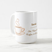 Personalized Women's Day Coffee Mug Koffiemok (Voorkant links)