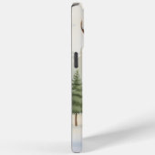 Personalized Woodland Winter, Farmhouse Xmas,      Case-Mate iPhone Case (Achterkant / Rechts)