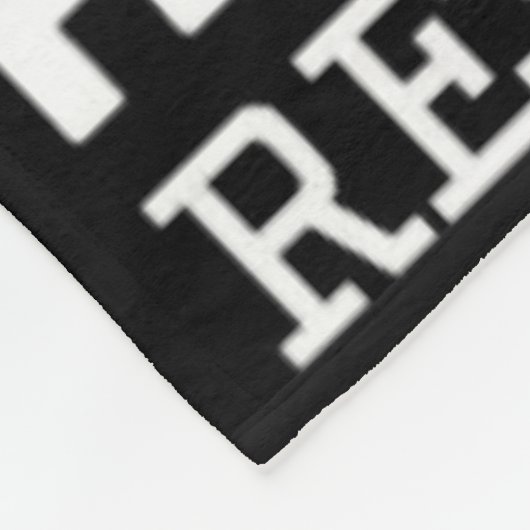 Personalized Word Cloud Sherpa Fleece Blanket (Hoek)