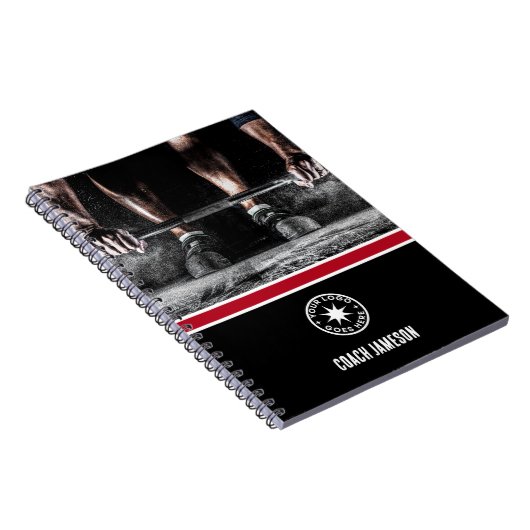 Personalized Workout Gym Notitieboek (Rechterzijde)