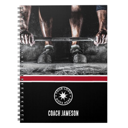 Personalized Workout Gym Notitieboek (Voorkant)