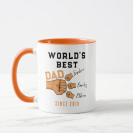 Personalized WORLD'S BEST Dad | Father’s Day Mok