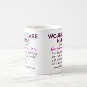 Personalized Wound Care Nurse Definition Gift Koffiemok (Center)