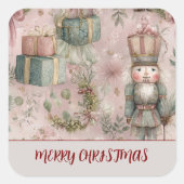 Personalized Xmas Sticker – Merry Christmas (Voorkant)