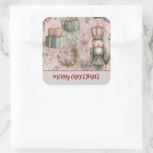 Personalized Xmas Sticker – Merry Christmas (Tas)