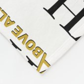 Personalized YHWH YAHWEH Above All Else Christian Fleece Deken (Hoek)