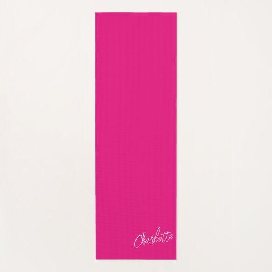 Personalized Yoga Mat | Custom Name Fitness Mat (Voorkant)