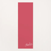 Personalized Yoga Mat | Custom Name Fitness Mat (Voorkant)
