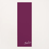 Personalized Yoga Mat | Custom Name Fitness Mat (Voorkant)