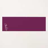 Personalized Yoga Mat | Custom Name Fitness Mat (Voorkant (horizontaal))