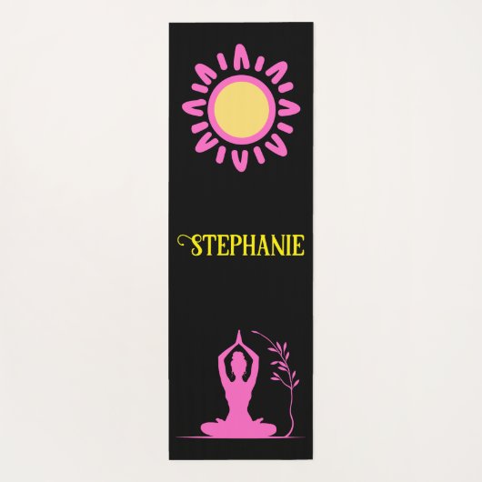 Personalized Yoga Mats Yogamat (Achterkant)